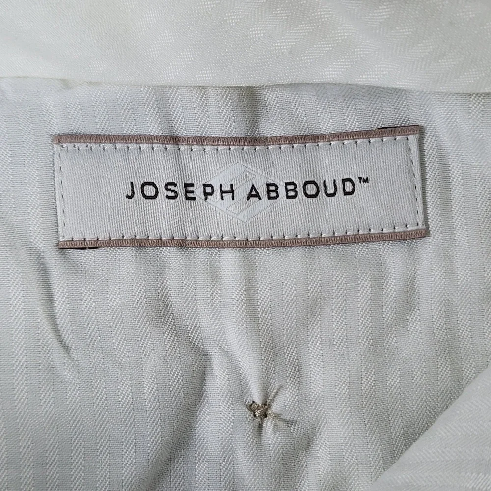 Joseph Abboud Mens Linen Blend Flat Front Dress Pants Sage Green 38x34 K216899